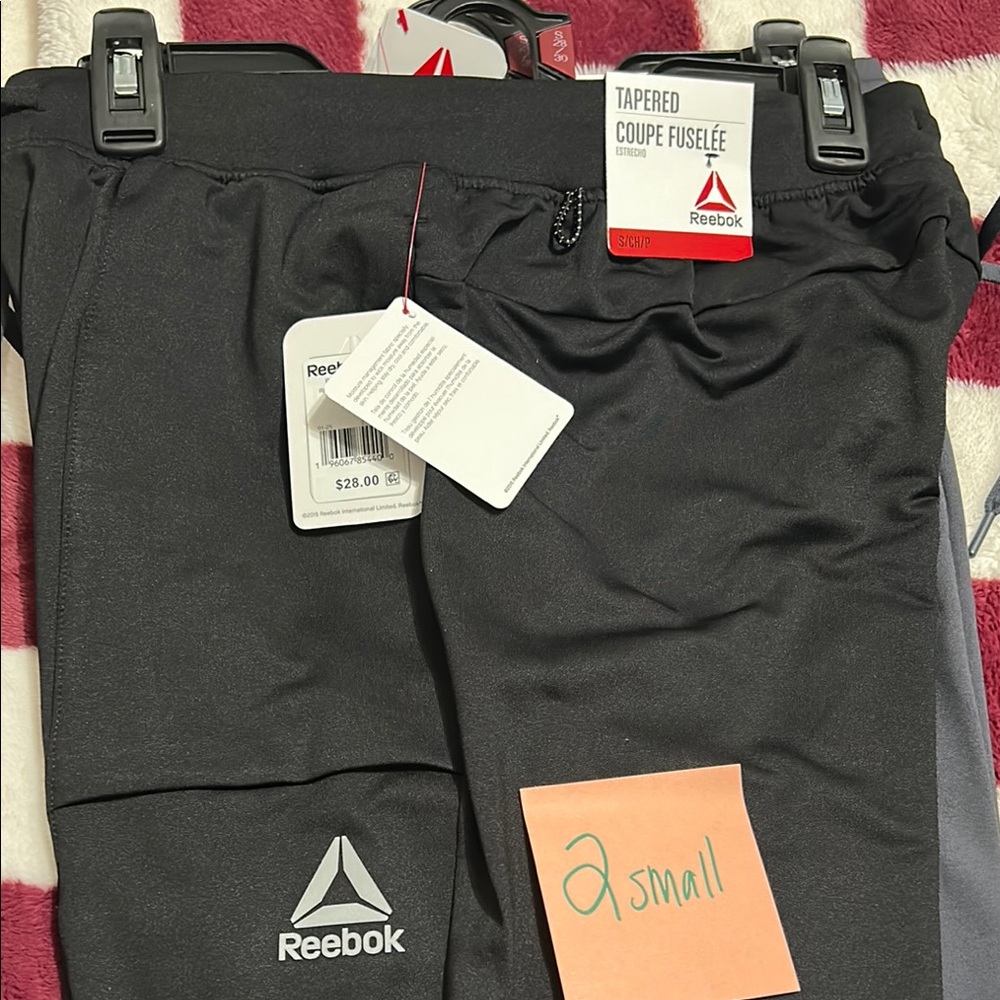 Reebok Charcoal Athletic Pants - Assorted sizes